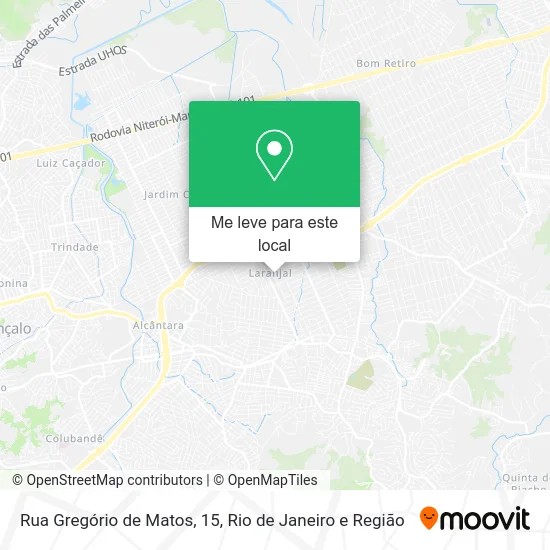 Rua Gregório de Matos, 15 mapa