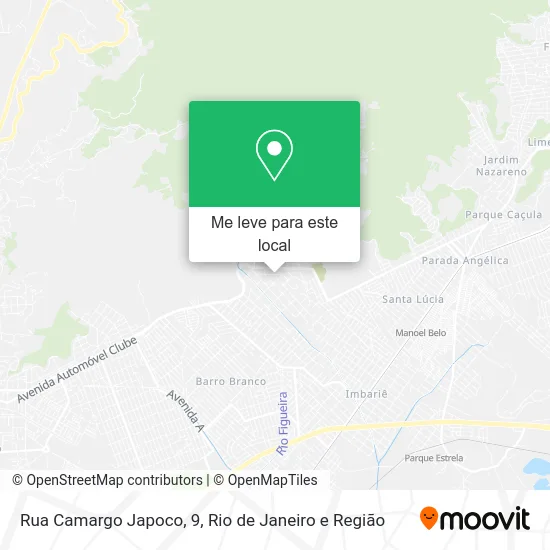 Rua Camargo Japoco, 9 mapa