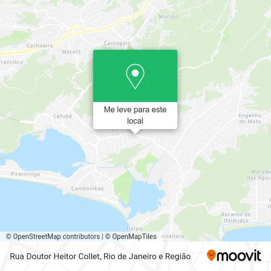 Rua Doutor Heitor Collet mapa