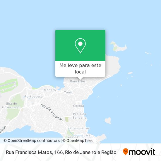 Rua Francisca Matos, 166 mapa