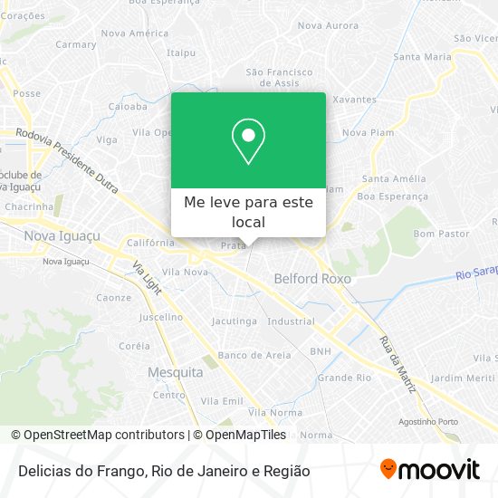 Delicias do Frango mapa