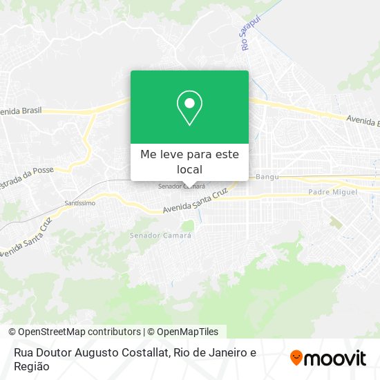 Rua Doutor Augusto Costallat mapa