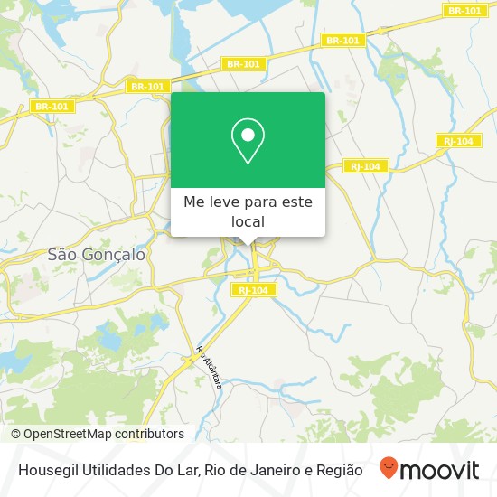 Housegil Utilidades Do Lar mapa