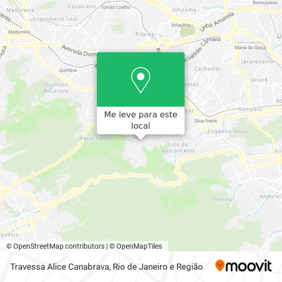 Travessa Alice Canabrava mapa