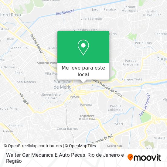 Walter Car Mecanica E Auto Pecas mapa