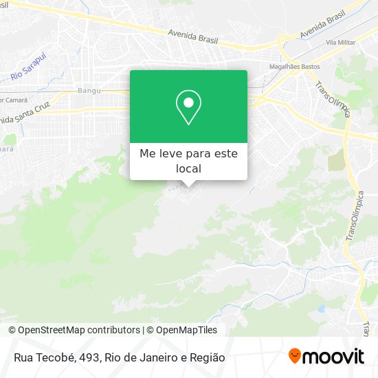 Rua Tecobé, 493 mapa
