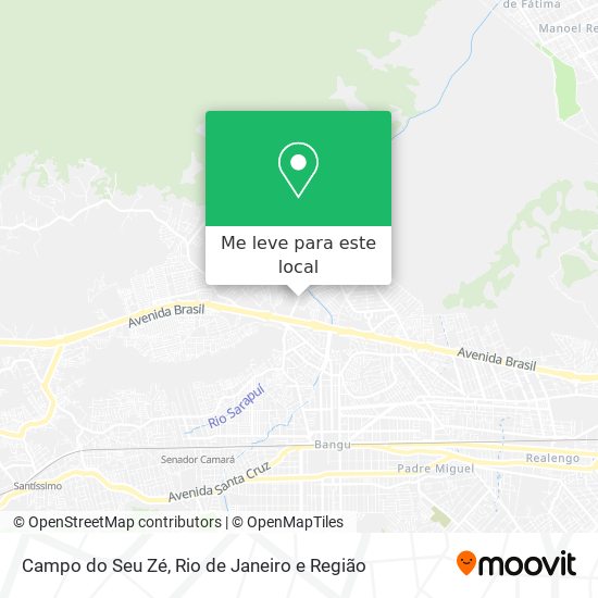 Campo do Seu Zé mapa