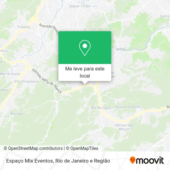 Espaço Mix Eventos mapa