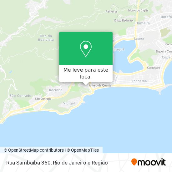 Rua Sambaíba 350 mapa