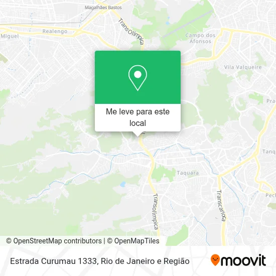 Estrada Curumau 1333 mapa