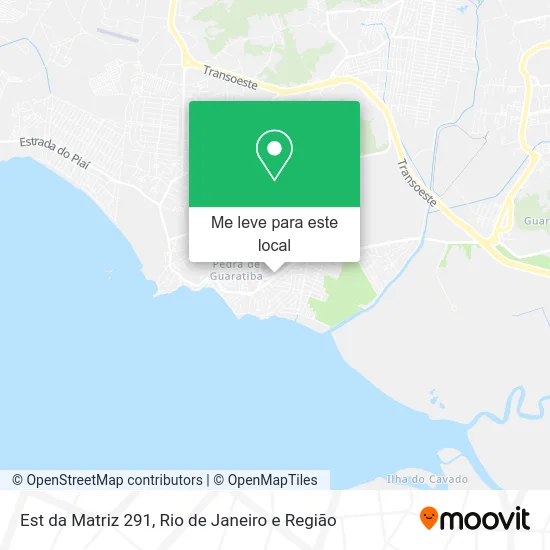 Est da Matriz 291 mapa