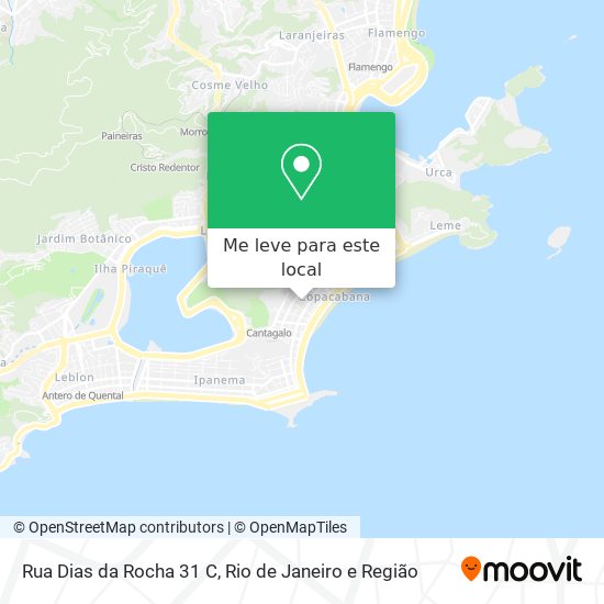 Rua Dias da Rocha 31 C mapa
