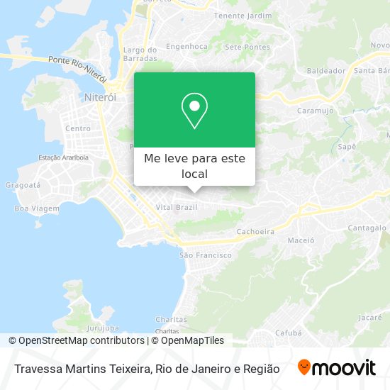 Travessa Martins Teixeira mapa