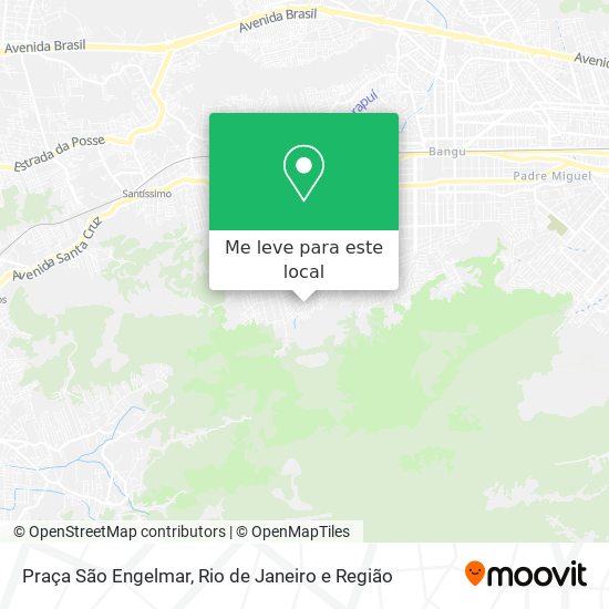 Praça São Engelmar mapa