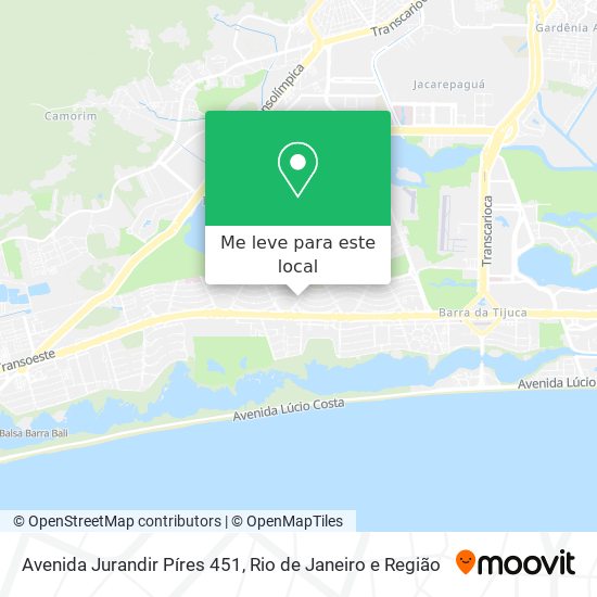 Avenida Jurandir Píres 451 mapa