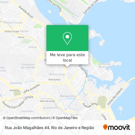 Rua João Magalhães 44 mapa