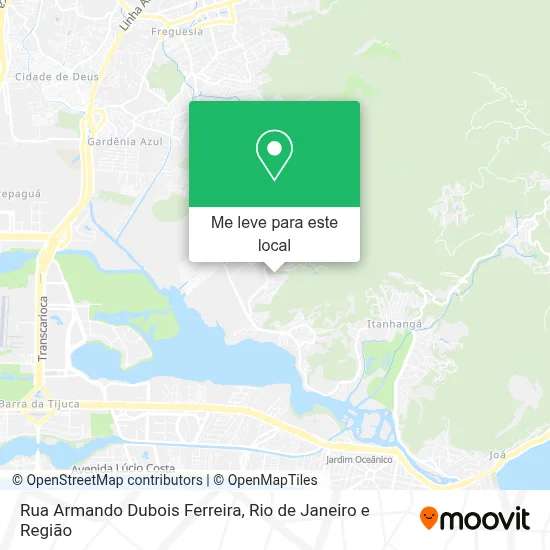 Rua Armando Dubois Ferreira mapa