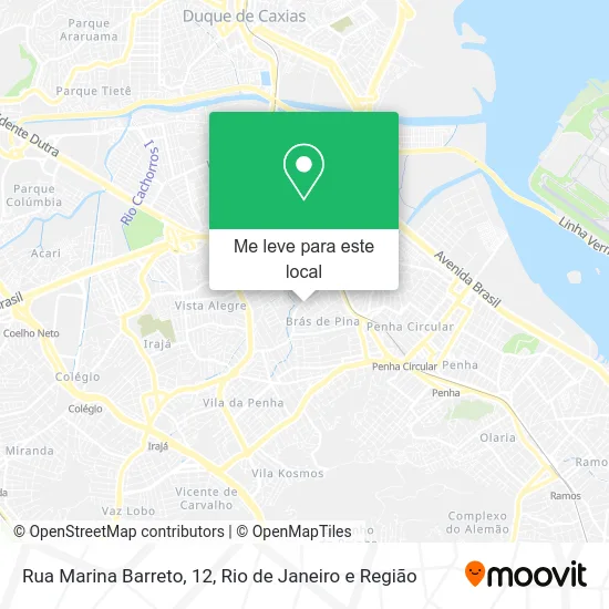 Rua Marina Barreto, 12 mapa