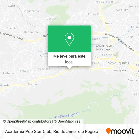 Academia Pop Star Club mapa