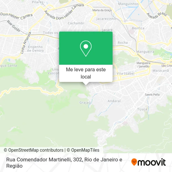 Rua Comendador Martinelli, 302 mapa
