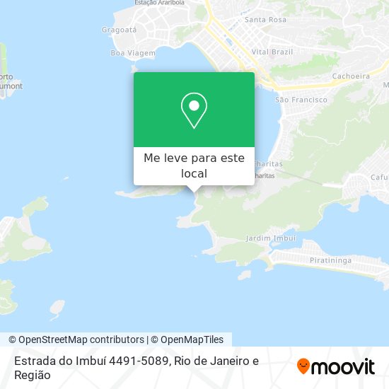 Estrada do Imbuí 4491-5089 mapa