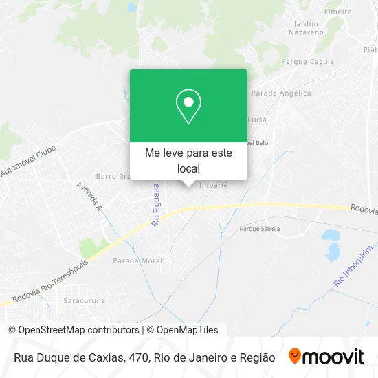 Rua Duque de Caxias, 470 mapa