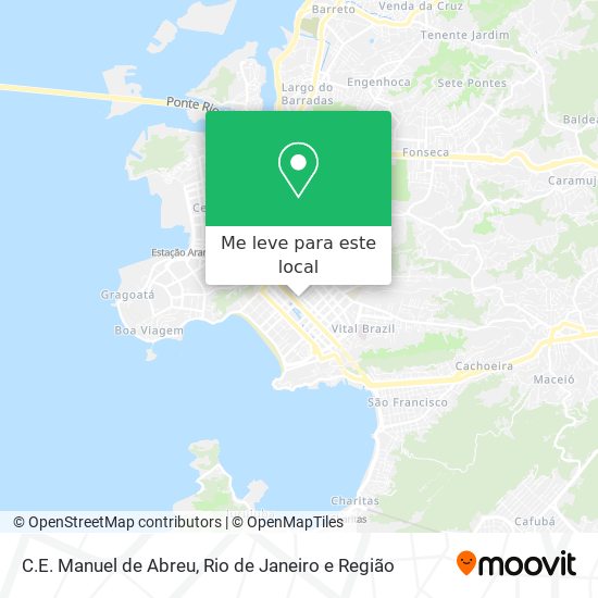 C.E. Manuel de Abreu mapa