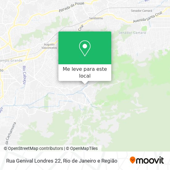 Rua Genival Londres 22 mapa