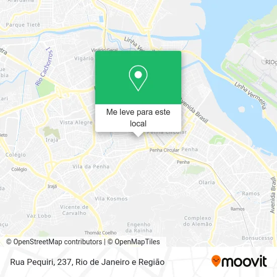 Rua Pequiri, 237 mapa