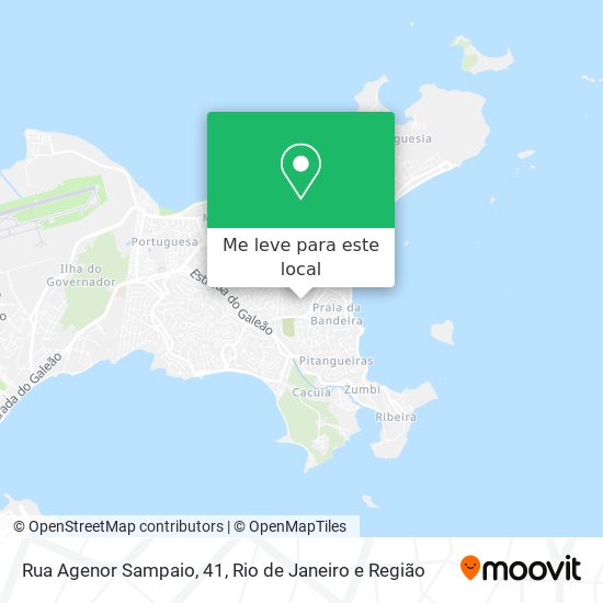 Rua Agenor Sampaio, 41 mapa