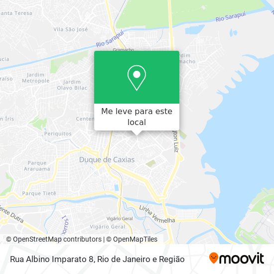 Rua Albino Imparato 8 mapa