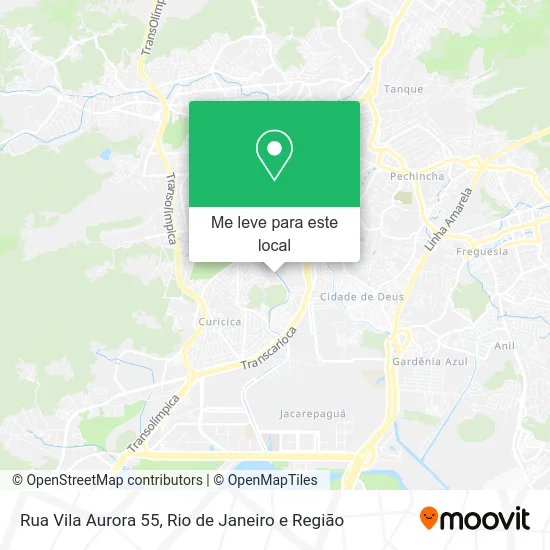 Rua Vila Aurora 55 mapa