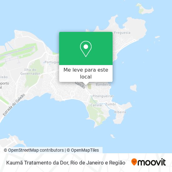 Kaumã Tratamento da Dor mapa