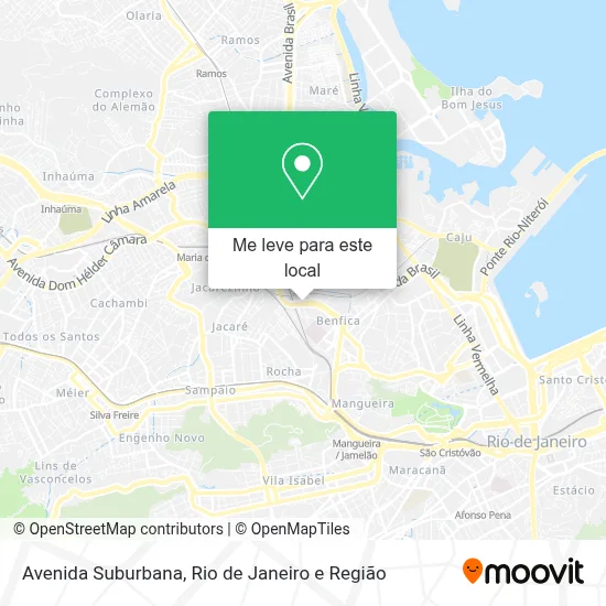 Avenida Suburbana mapa