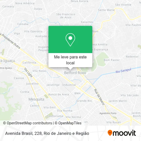 Avenida Brasil, 228 mapa