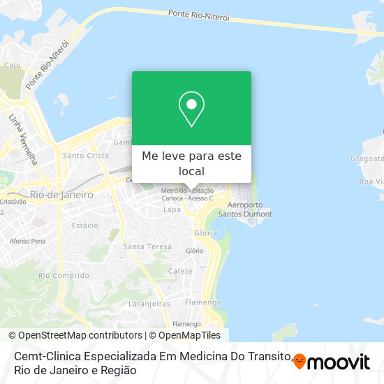 Cemt-Clinica Especializada Em Medicina Do Transito mapa