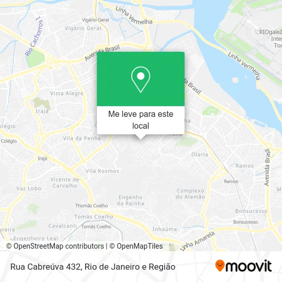 Rua Cabreúva 432 mapa