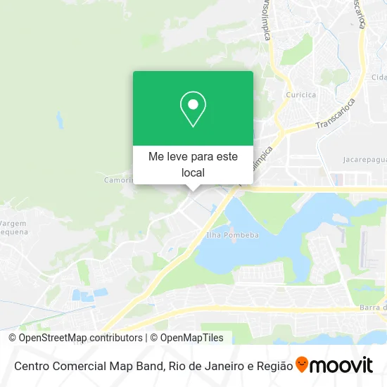 Centro Comercial Map Band mapa