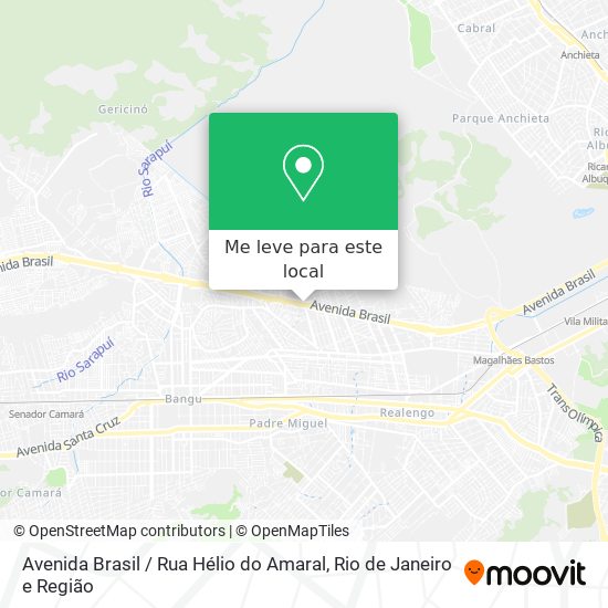 Avenida Brasil / Rua Hélio do Amaral mapa