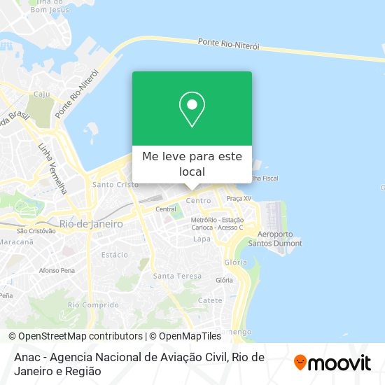 Anac - Agencia Nacional de Aviação Civil mapa