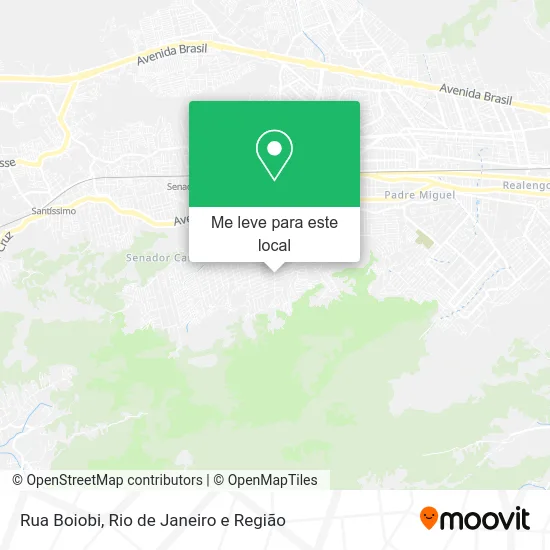 Rua Boiobi mapa