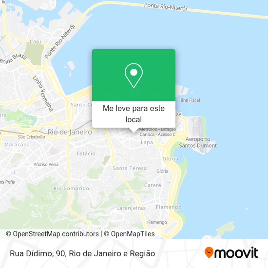 Rua Dídimo, 90 mapa