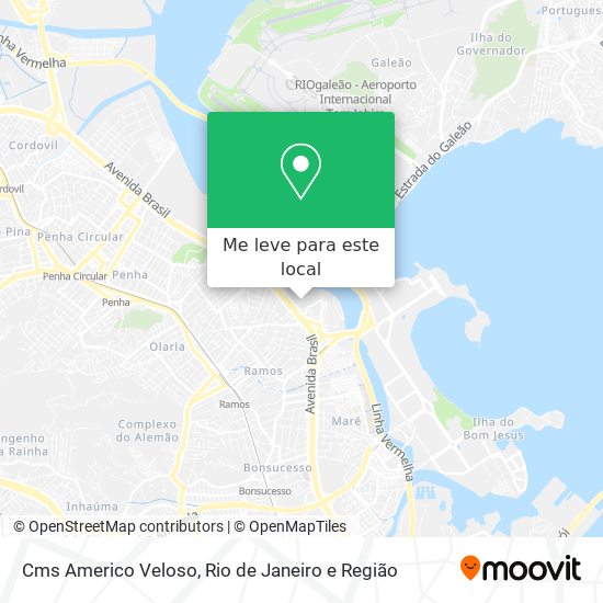 Cms Americo Veloso mapa