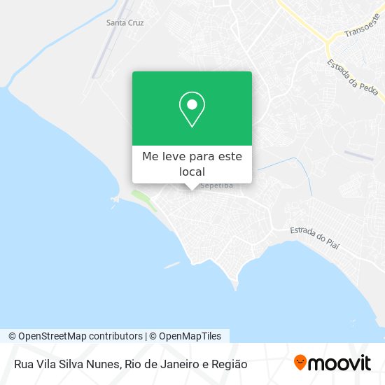 Rua Vila Silva Nunes mapa