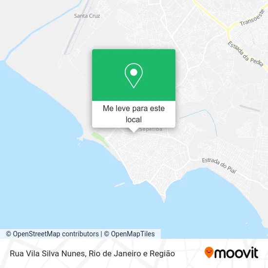 Rua Vila Silva Nunes mapa