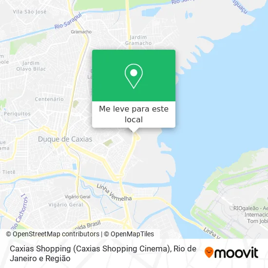 Caxias Shopping (Caxias Shopping Cinema) mapa