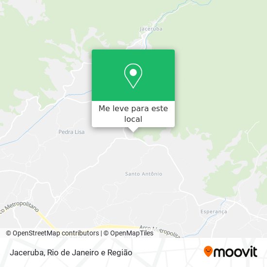 Jaceruba mapa