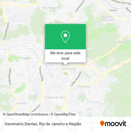 Geremario Dantas mapa