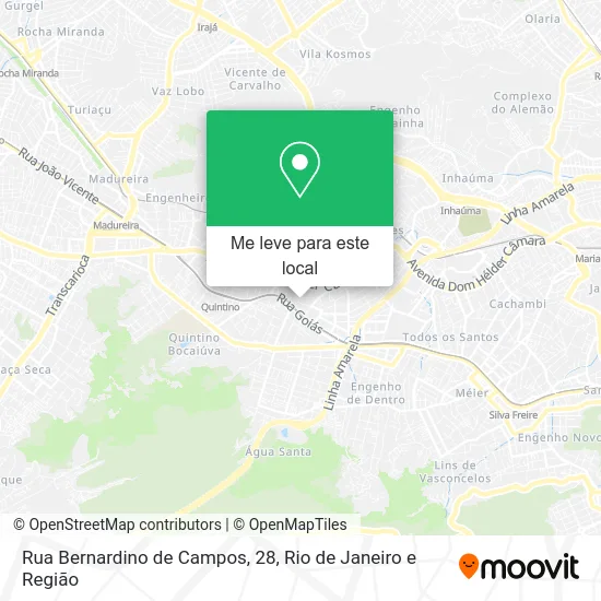 Rua Bernardino de Campos, 28 mapa