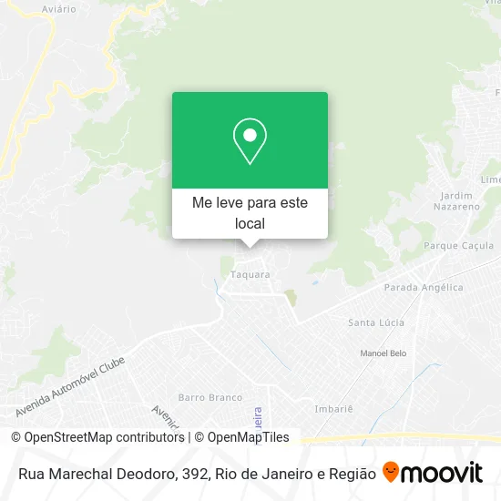Rua Marechal Deodoro, 392 mapa